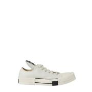 Rick Owens Canvas Chuck 70 Ox Sneakers White, Herr