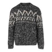 Woolrich Geometriskt Mönstertröja av Todd Snyder Black, Herr