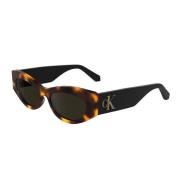 Calvin Klein Brun Havana Solglasögon Ckj24626S 235 Brown, Unisex