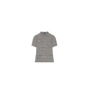 Courrèges Lyxig Montpellier Top Prince de Galles Gray, Dam