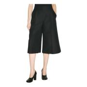 Marni Bomull Cady Cropped Ballon Byxor Black, Dam