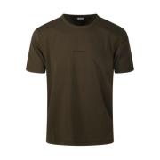 C.p. Company Grön Logo T-shirt Green, Herr