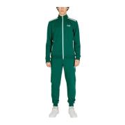 Emporio Armani EA7 Grön Bomullsweatsuit Herrkollektion Green, Herr