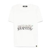 Barrow Off-White Jersey T-Shirt White, Herr