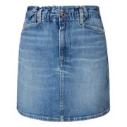 Pepe Jeans Evy Kjol Blue, Dam