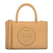 Tory Burch Ella Bio Mini Tote Väska Brown, Dam