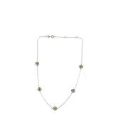 Tory Burch Elegant Miller Necklace Smyckessamling Gray, Dam