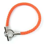 Hermès Vintage Pre-owned Laeder armband Orange, Dam