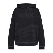 Diesel Hoodie S-Boxt-Hood-R9 Black, Herr