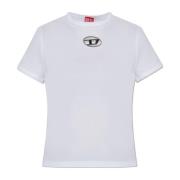 Diesel Top T-Uncutie-Long-Od-Q1 White, Dam