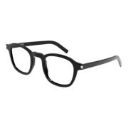 Saint Laurent Elegant Läder Axelväska Black, Unisex