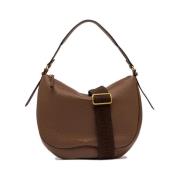 Gianni Chiarini Chiara O Mini Crossbody Väska Brown, Dam