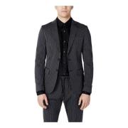 Antony Morato Tryckt Herr Blazer Black, Herr