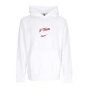 Nike Houston Rockets Club Hoodie Vit White, Herr