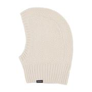 Carhartt Wip Räfflad Stickad Balaclava Huva Beige, Herr