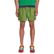 Adidas Färgglada Gräs Tryck Shorts Green, Herr