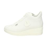 Rucoline Platform Sneakers White, Dam