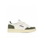 Autry Medalist Low Läder Sneakers White, Dam