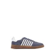 Dsquared2 Blå Mocka Boxer Sneakers Blue, Herr