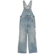 R13 Blå Jumpsuit med Spännen och Fickor Blue, Dam