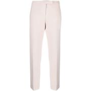 Peserico Cropped Trousers Beige, Dam