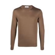 Mauro Ottaviani Silkes Rundhalsad T-Shirt Brown, Herr