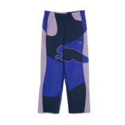 Puma Kidsuper Studios Texturerade Panelbyxor Blue, Herr