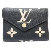 Louis Vuitton Vintage Pre-owned Laeder plnbcker Black, Dam