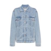 Y/Project Denim Jackets Blue, Dam