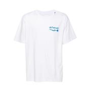 Alchemist Vit Logo Print Crew Neck T-shirt White, Herr