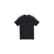 Emporio Armani Bomull Herr T-shirt Höst/Vinter Kollektion Black, Herr