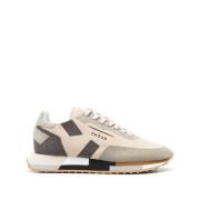 Ghoud Beige/Brun Mocka Snörskor Multicolor, Dam