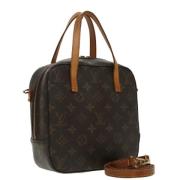 Louis Vuitton Vintage Pre-owned Canvas handvskor Brown, Dam