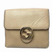 Gucci Vintage Pre-owned Laeder plnbcker Beige, Dam