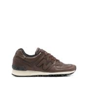 New Balance Chokladbrun Snörad Sneaker Brown, Herr