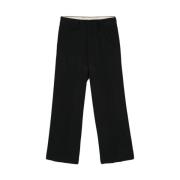 Canaku Straight Trousers Black, Herr