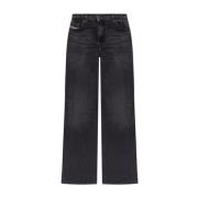 Diesel Mörkgrå D-Akemi 1978 Jeans Black, Dam