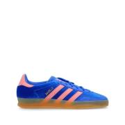 Adidas Blå Sammet Panel Sneakers Blue, Dam