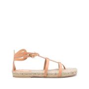 Castañer Flat Sandals Orange, Dam