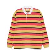 Bode Senapsgul Button-Up Sweater Multicolor, Herr