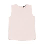 Theory Blush Pink Keyhole Sleeveless Top Pink, Dam