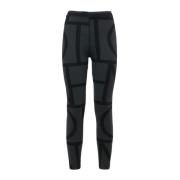 TotêMe Svarta Monogram Leggings Black, Dam