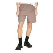 Undercover Shorts med dragkedjefickor och veckeffekt Brown, Herr