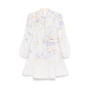 Zimmermann Lila Lila Knappklänning Multicolor, Dam