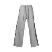 Ritos Broderade track pants med tofsdetalj Gray, Herr