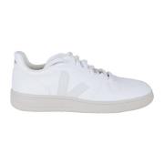 Veja Vita Lädersneakers Ikoniskt Logotyp White, Dam