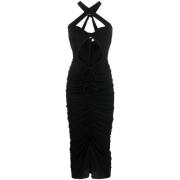 Magda Butrym Midi Dresses Black, Dam