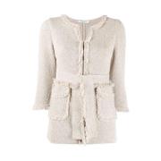 Charlott Cardigans Beige, Dam