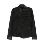 Salvatore Santoro Casual Shirts Black, Herr