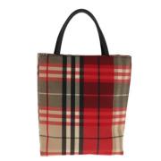 Burberry Vintage Pre-owned Canvas totevskor Multicolor, Dam